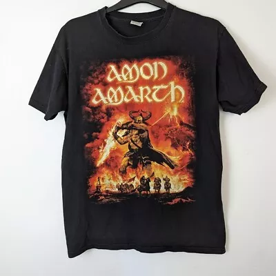 Buy Vintage Retro T-shirt Amon Amarth Merch World Tour Music Concert • 22.80£