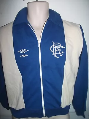 Buy  Glasgow Rangers Football  Jacket Retro  Umbro 1970's Rare  Design • 21.99£