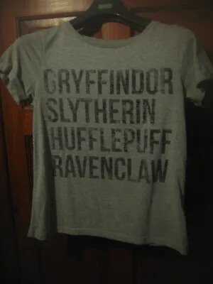 Buy Harry Potter Hogwarts Houses T-Shirt - Size 12 • 2.99£