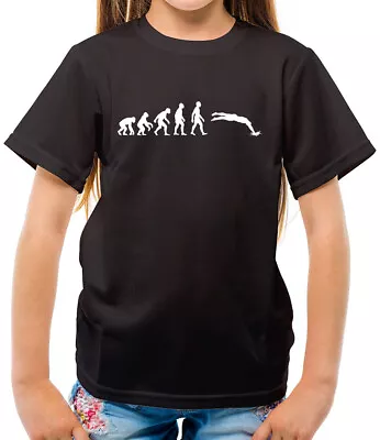 Buy Evolution Of Man Swimming - Kids T-Shirt - Swimmer - Swimming - Sports -Team • 11.95£