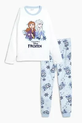 Buy  Girls Disney Frozen Fleece Pyjamas Age 4 - 5 Years New • 14£
