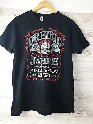 Buy German Rock Printed T-Shirt Dreibig Jahre Size L Large Cotton 30 Years Edition • 8.99£