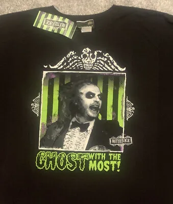 Buy Official Beetlejuice 'Ghost With The Most' T-shirt  (size Small) • 13£