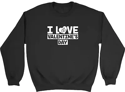 Buy I Love Valentine's Day Kids Childrens Jumper Sweatshirt Boys Girls • 12.99£