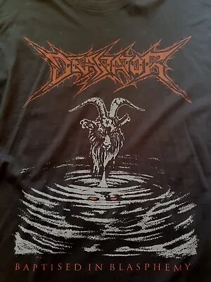 Buy Devastator Tshirt Xxl Long Sleeve. Black Metal Thrash Hellripper Venom Midnight  • 20£