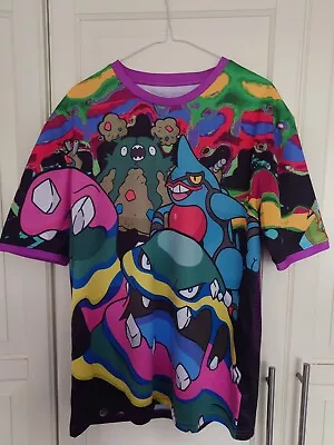Buy Pokémon X OMOCAT Team Poison Shirt Large Pokémon Center Exclusive London • 30£