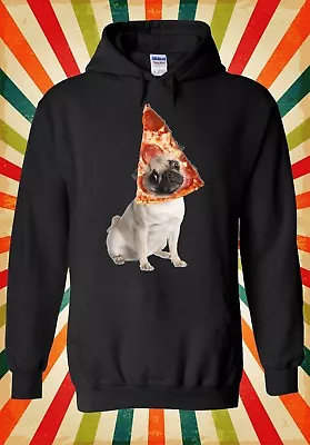 Buy Pizza Pug Cute Dog Animal Novelty Men Women Unisex Top Hoodie Sweatshirt 1316 • 17.95£