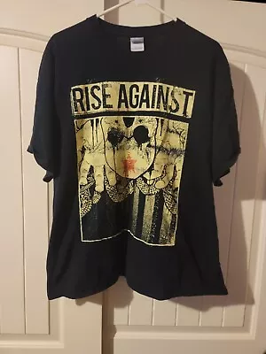 Buy Rise Against T Shirt Size L Hardcore Metal Rock Music Punk Gildan Size X-Large  • 23.62£