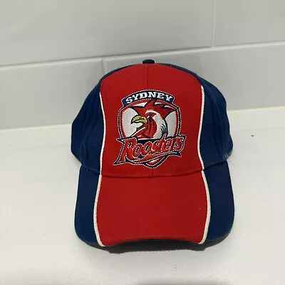 Buy NRL Supporter Sydney Roosters Cap Hat Adjustable OSFM Rugby League Merch Fan • 15.64£