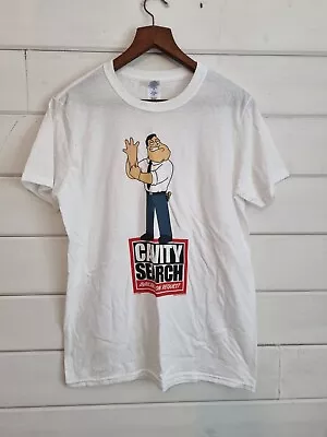 Buy AMERICAN DAD - Stan Smith Cavity Search T-Shirt White Men's Size M NWOT SEE PICS • 6.50£
