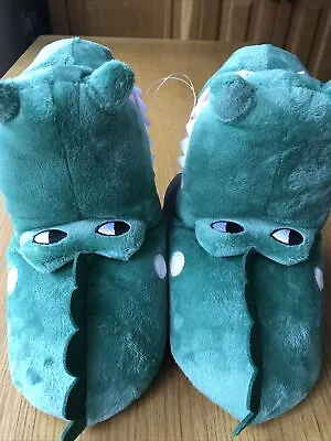 Buy Kids Adventure Is Out There Crocodile Slippers Size 12-13 *new* Cool Gift • 8£