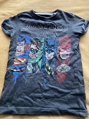 Buy Kids Justice League T-Shirt (Small - Age 4-5) • 4.50£