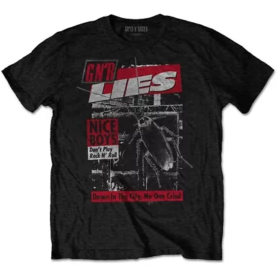 Buy Guns N Roses Official Nice Boys Black Short Sleeve Mens T-Shirt Unisex Slash • 12.95£