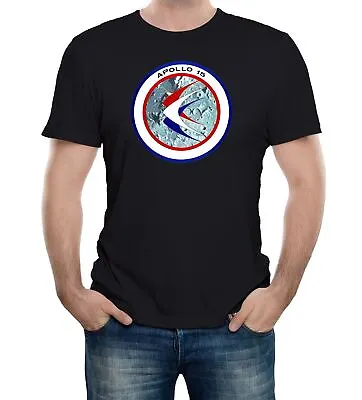 Buy Mens NASA Apollo 15 Mission Crew Badge Logo T-Shirt Space Science Cool • 12.99£