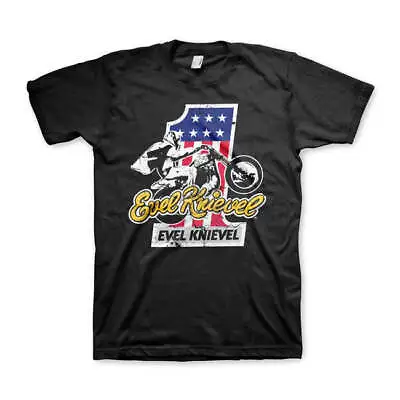 Buy Evel Knievel No. 1 T-Shirt Black • 21.38£
