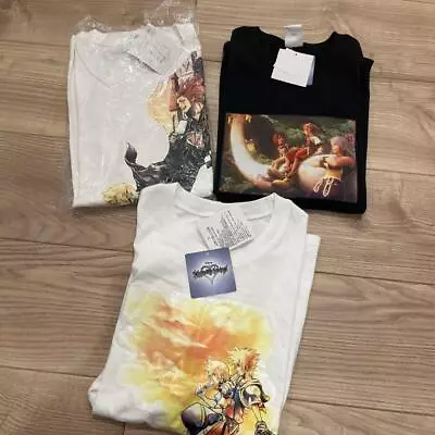 Buy Kingdom Hearts Goods Lot Anime T-Shirts Size L 3 • 86.43£