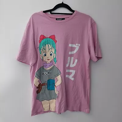 Buy Dragon Ball Z Pink Bulma T Shirt Size S • 6.99£