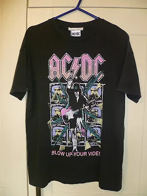 Buy Ac/dc - New 2020 Original  Blow Up Your Video European Tour 1988  T-shirt (s) • 9.99£