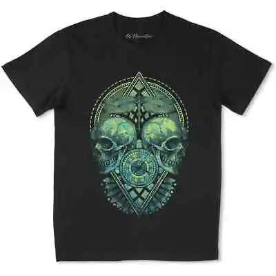 Buy Time Flies T-Shirt Art Dragonfly Skull Clock Mystic Art Death Live Beyond D093 • 9.99£