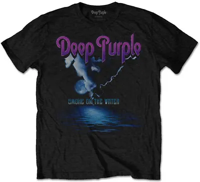 Buy Deep Purple Smoke On The Water T-Shirt - OFFICIAL • 14.89£