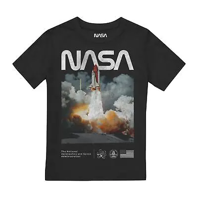 Buy NASA Boys T-shirt Lift Off Top Tee 7-13 Years Official • 9.99£