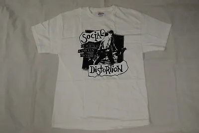 Buy Social Distortion Pretty Picture T Shirt New Official Prison Bound White Light • 12.99£