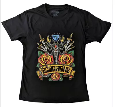 Buy Scorpions Traditional Tattoo Official Merch T Shirt • 14.99£