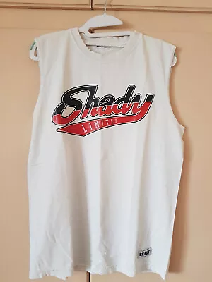 Buy Shady Limited Eminem Authentic Article Trademark Vest White • 25£
