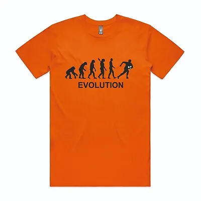 Buy Evolution Printed T Shirt Retro Unisex Adult T Shirt Evolution Of Man • 11.49£