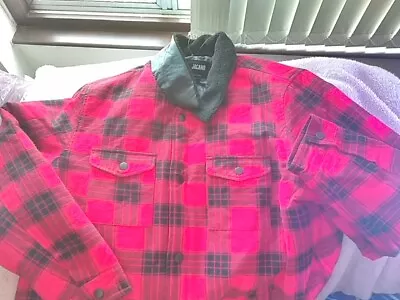 Buy Red Check Padded Shirt / Jacket XXL • 22.50£