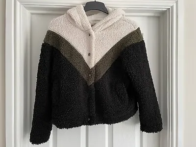 Buy Pull & Bear Hooded Fleece Jacket - Ladies Small • 16£