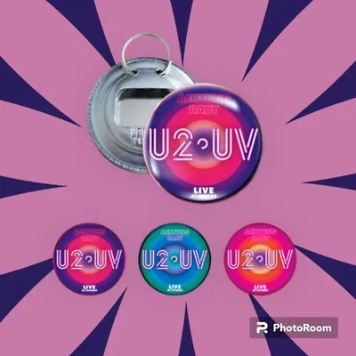 Buy U2: UV • Achtung Baby • The Sphere • Las Vegas • Bottle Opener Key Ring • Merch • 6.80£