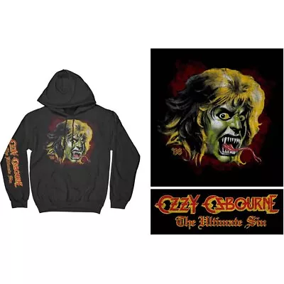 Buy Ozzy Osbourne Ozzy Demon Official Hoodie Hooded Top • 47.65£