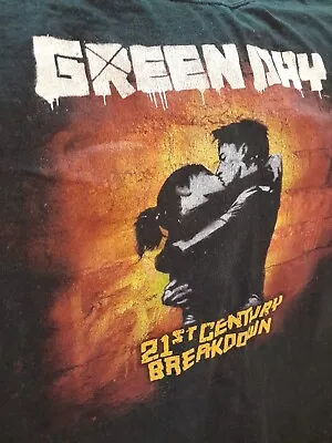 Buy Green Day 21st Century Breakdown XL T Shirt Extra Large Fantastic Condition  • 7.99£