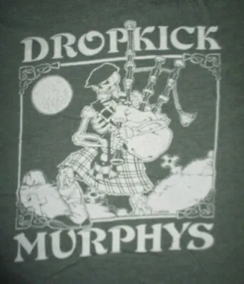 Buy DROPKICK MURPHYS  IT'S SO LONELY ROUND THE FIELDS OF ATHENRY  (MD) T-Shirt GREEN • 33.15£