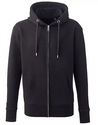 Buy Mens Full Zip Up Hoodie Sweatshirt Organic Cotton Blend Hooded Sweat Top Jacket • 39.99£