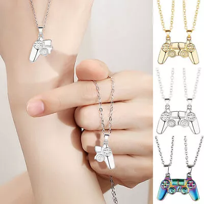 Buy `Pendant Game Controller Necklaces Couple Necklace Jewelry Choker Magnetic Gifts • 3.98£