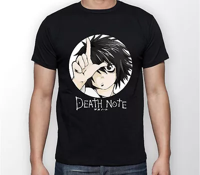 Buy Death Note L Loser Anime Manga Unisex Tshirt T-Shirt Tee ALL SIZES • 17£