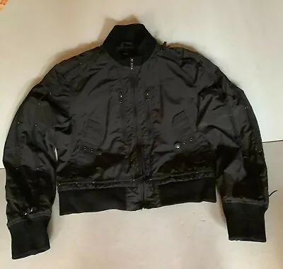 Buy Womens Bomb Boogie Jacket Black Sz Large Biker Style • 19.27£