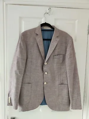 Buy Pink Checked Blazer Size Medium From Marks And Spencer • 8£