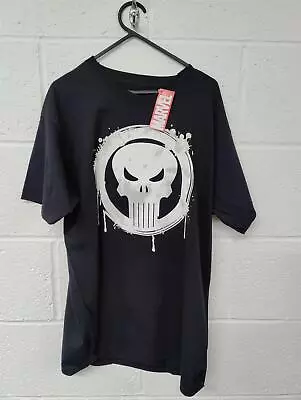 Buy The Punisher Official Marvel T-Shirt, Cotton Large T-Shirt • 11.99£