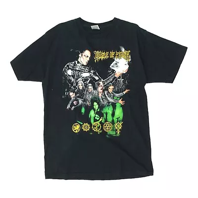 Buy Cradle Of Filth Mens Black Tshirt | Vintage Metal Music Band Tee VTG • 75£