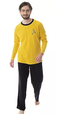 Buy Star Trek Original Series Men's Uniform Costume Sleepwear Pajama Set • 34.05£