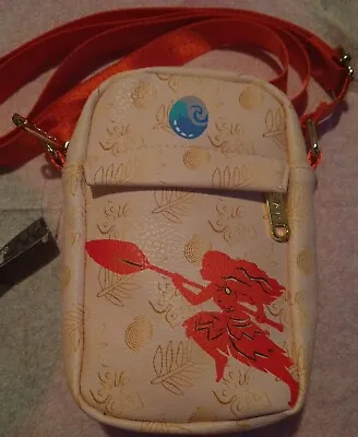 Buy NWT Disney Official Merch Moana 2 Crossbody Purse Floral Shell Necklace Gold  • 47.51£