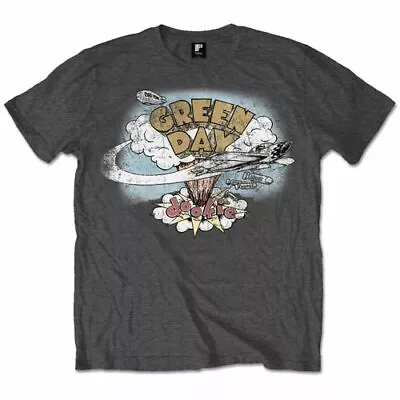 Buy Green Day T Shirt Dookie Official Grey Mens Unisex Tee Classic Punk Rock New • 14.88£
