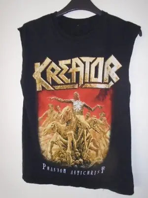 Buy Kreator Phantom Antichrist Sleeveless  T Shirt Small Thrash Metal • 4.99£