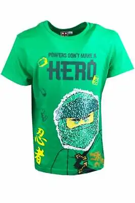 Buy Lego Ninja T-shirt Boys Short Sleeve Gaming Top • 7.89£