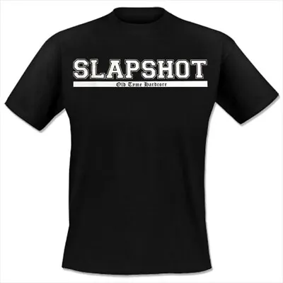 Buy SLAPSHOT Old Tyme Hardcore Boston T-Shirt +Back Print | Black S | Agnostic Front • 14.51£