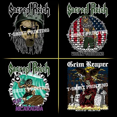 Buy Sacred Reich Clipart PNG Digital Files Graphics T-shirt Designs RBD012 • 1.01£