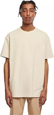 Buy Urban Classics Men's Heavy Oversized Tee Cotton T Shirt, Softseagrass, XL UK • 15.99£